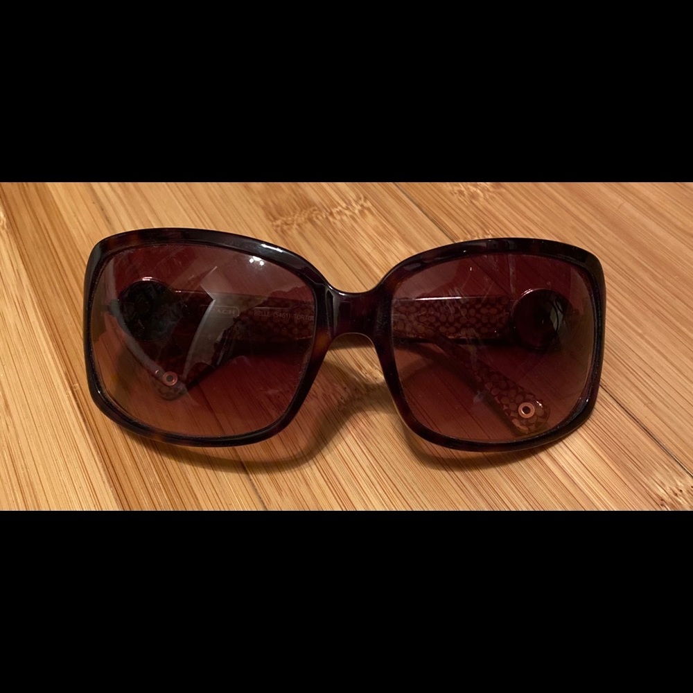 Coach Belle S461 tortoise Sunglasses New!